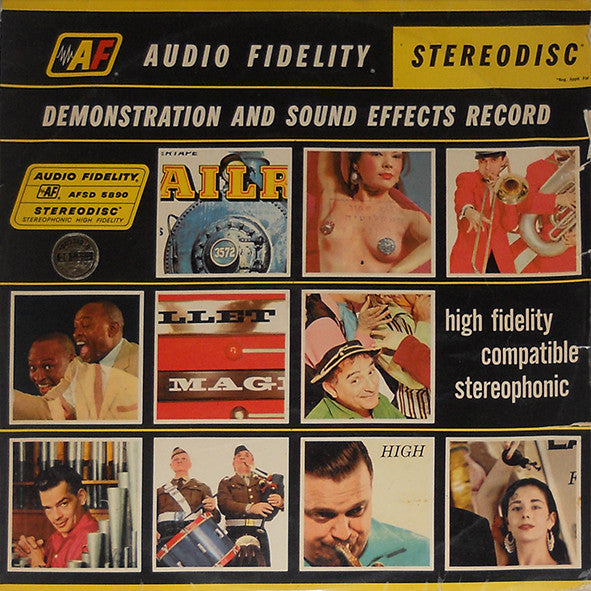 Various - Stereophonic Demonstration And Sound Effects Record