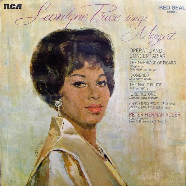 Leontyne Price - Leontyne Price Sings Mozart Operatic And Concert Arias - LP