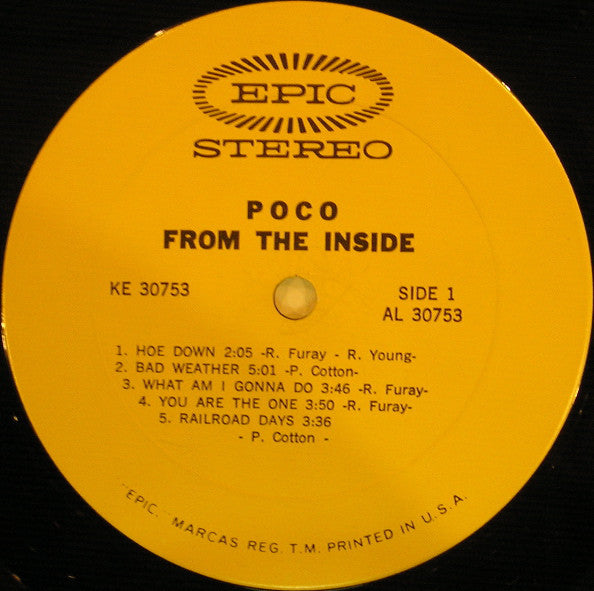 Poco (3) - From The Inside - LP