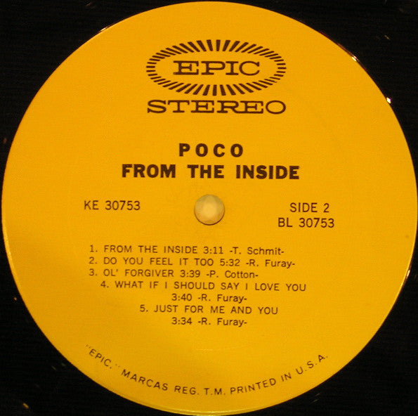 Poco (3) - From The Inside - LP
