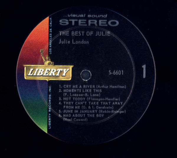 Julie London - The Best Of Julie - LP