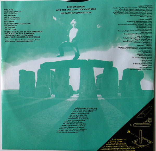 Rick Wakeman And The English Rock Ensemble - No Earthly Connection - LP