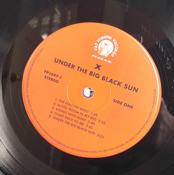 X  - Under The Big Black Sun