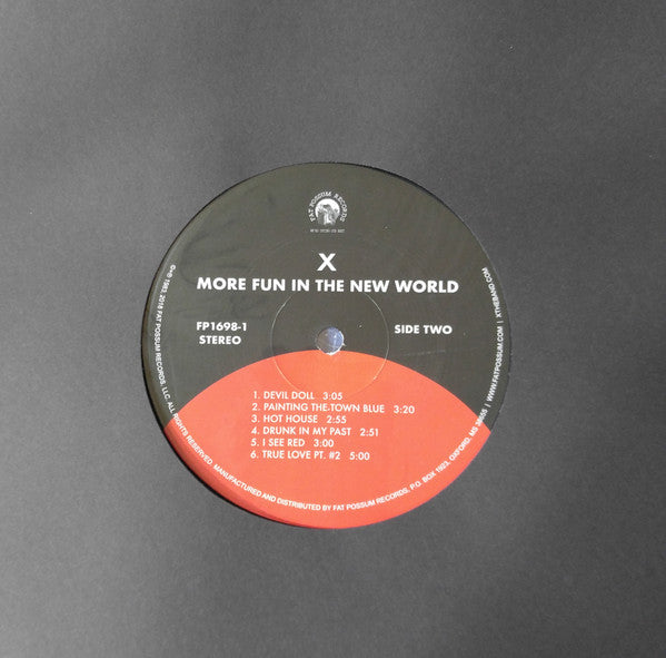 X (5) - More Fun In The New World - LP