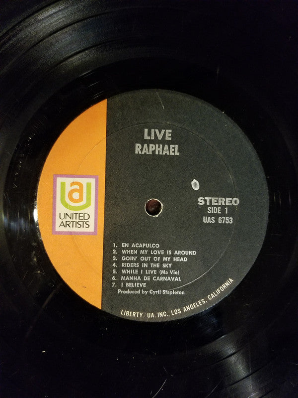 Raphael  - Live - LP