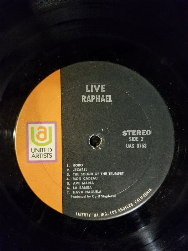 Raphael  - Live - LP