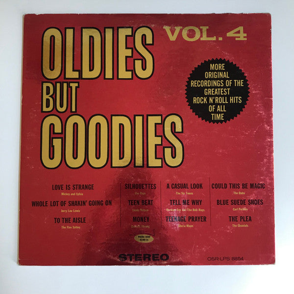 Various - Oldies But Goodies Vol. 4 - LP