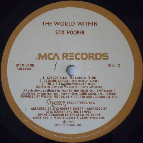 "Stix" Hooper - The World Within
