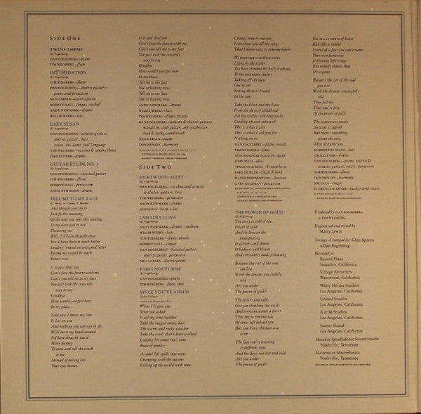 Dan Fogelberg & Tim Weisberg - Twin Sons Of Different Mothers - LP