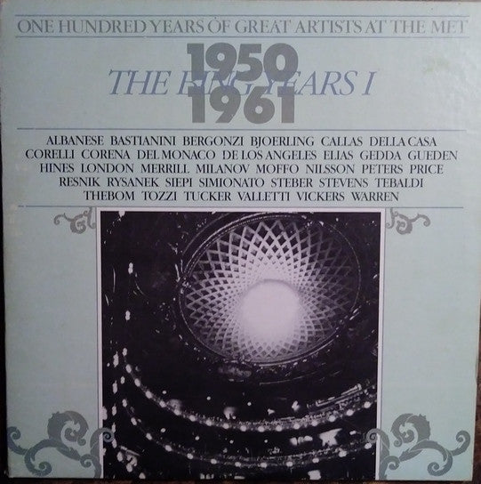 Various - The Bing Years 1 1950-1961 - LP