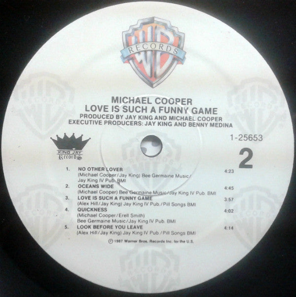 Michael Cooper - Love Is Such A Funny Game - LP