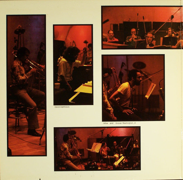 Urbie Green With Grover Washington, Jr. & Dave Matthews' Big Band - Señor  Blues