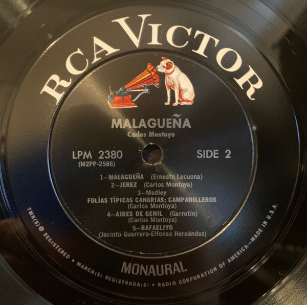 Carlos Montoya - Malagueña - LP