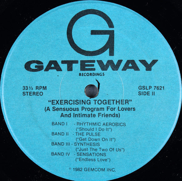 Jim Woods , Pamela Cisneros, Gene Cisneros - Exercising Together: The Avolante Method - LP