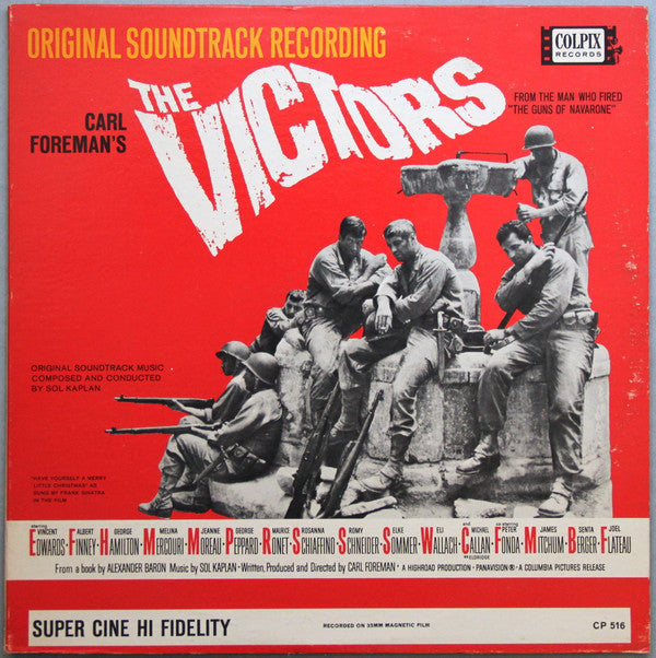 Sol Kaplan - The Victors - Original Soundtrack Recording - LP