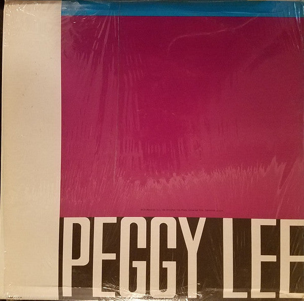 Peggy Lee - The Best Of Peggy Lee - LP