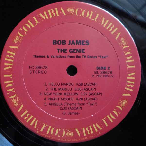Bob James - The Genie: Themes & Variations From The TV Series "Taxi" - LP