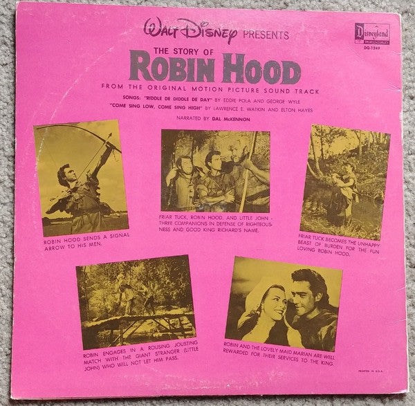 Dal McKennon - The Story Of Robin Hood - LP