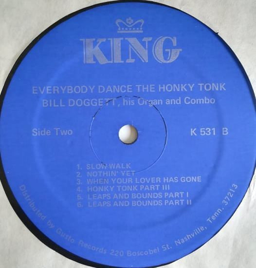 Bill Doggett - Everybody Dance The Honky Tonk - LP