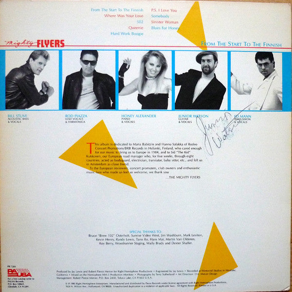 The Mighty Flyers - From The Start To The Finnish - LP