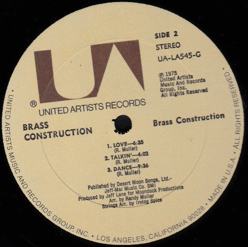 Brass Construction - Brass Construction - LP