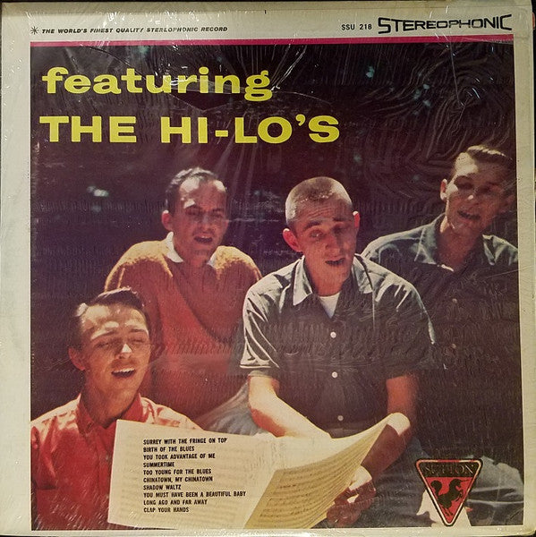 The Hi-Lo's - Featuring The Hi-Lo's - LP
