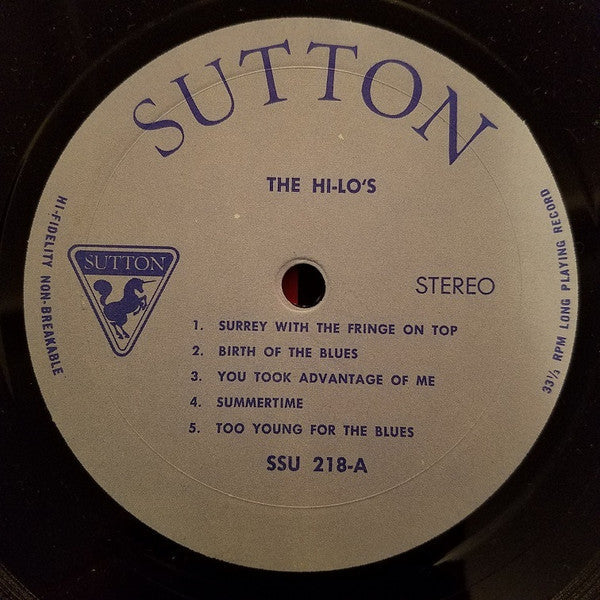 The Hi-Lo's - Featuring The Hi-Lo's - LP