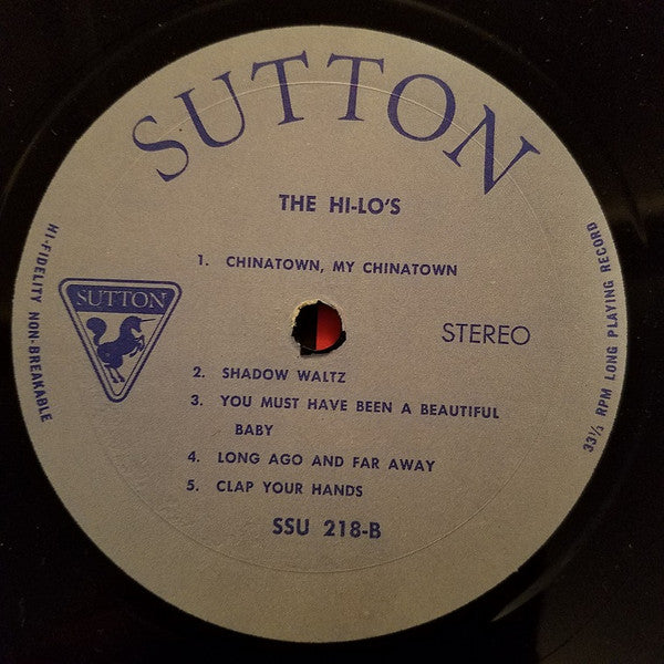 The Hi-Lo's - Featuring The Hi-Lo's - LP