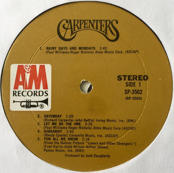 Carpenters - Carpenters - LP