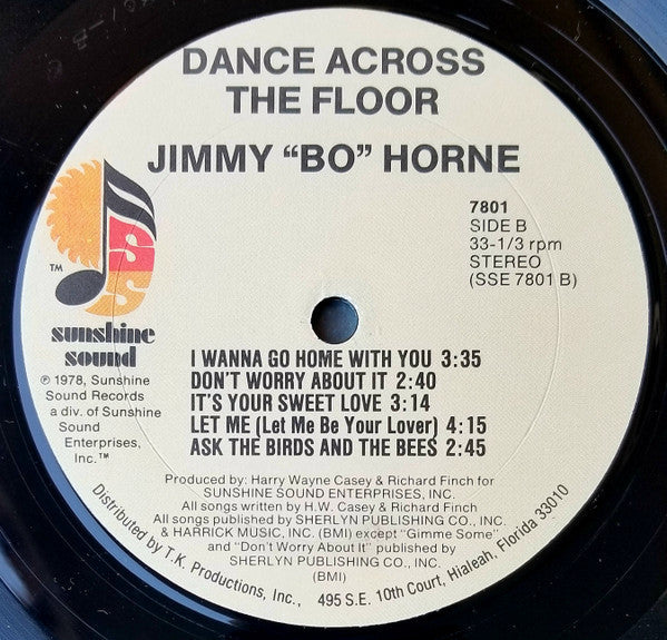 Jimmy "Bo" Horne - Dance Across The Floor - LP