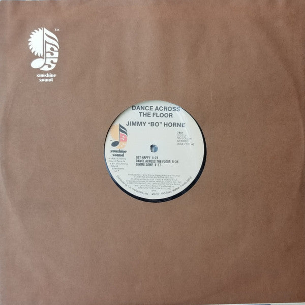 Jimmy "Bo" Horne - Dance Across The Floor - LP