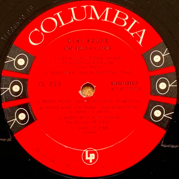 Gene Krupa - Gene Krupa - LP