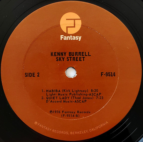 Kenny Burrell - Sky Street - LP