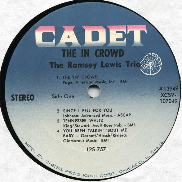 The Ramsey Lewis Trio - The In Crowd - LP