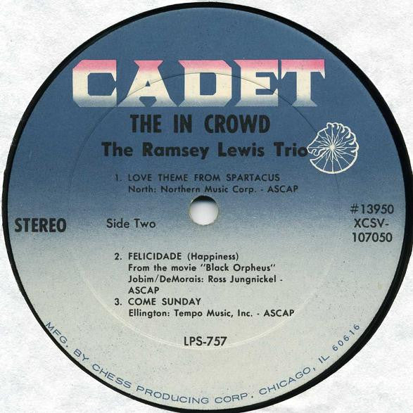 The Ramsey Lewis Trio - The In Crowd - LP