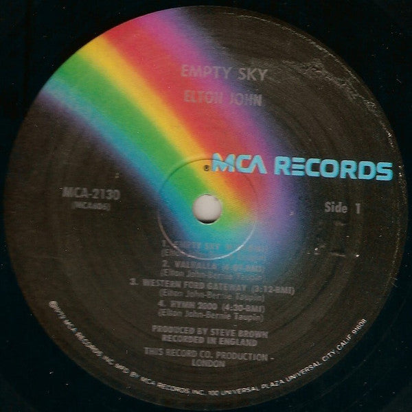 Elton John - Empty Sky - LP