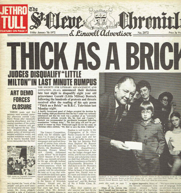 Jethro Tull - Thick As A Brick