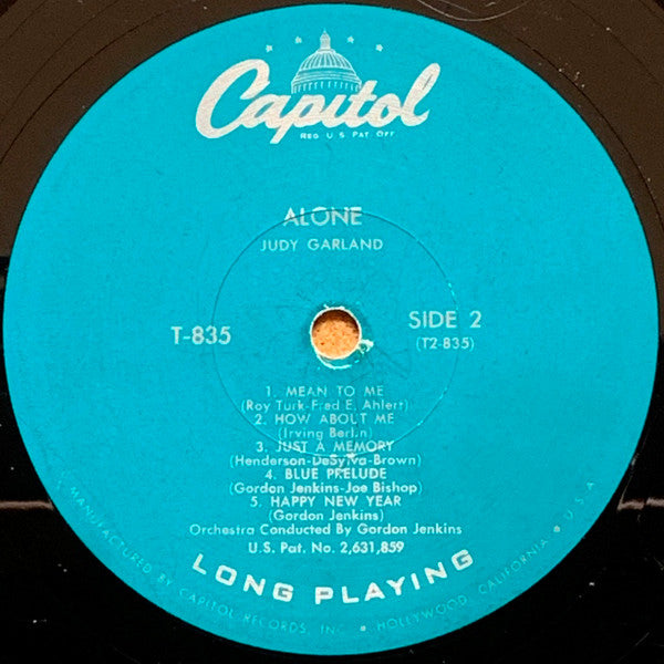 Judy Garland - Alone - LP