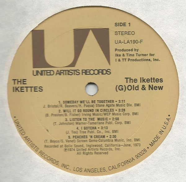 The Ikettes - (G)Old & New - LP