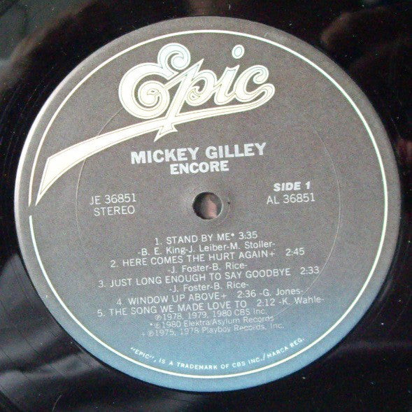 Mickey Gilley - Encore - LP
