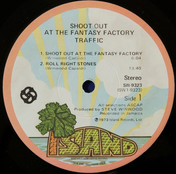 Traffic - Shoot Out At The Fantasy Factory - LP