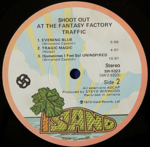 Traffic - Shoot Out At The Fantasy Factory - LP