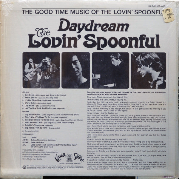 The Lovin' Spoonful - Daydream - LP