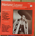 Mariano Lozano (3) - Con El Mariachi Estrella De Mexico Y El Mariachi Chapultepec De Arturo Lopez - LP