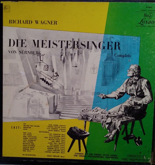 Richard Wagner, Wiener Philharmoniker, Hans Knappertsbusch - Die Meistersinger Von Nürnberg - Complete - LP