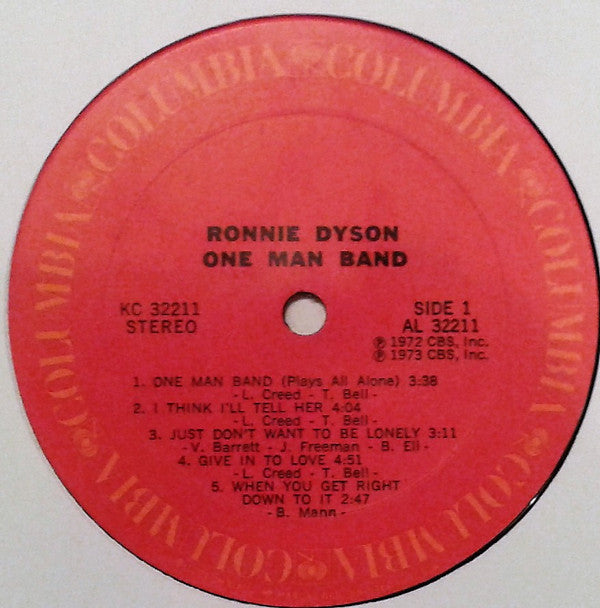 Ronnie Dyson - One Man Band - LP