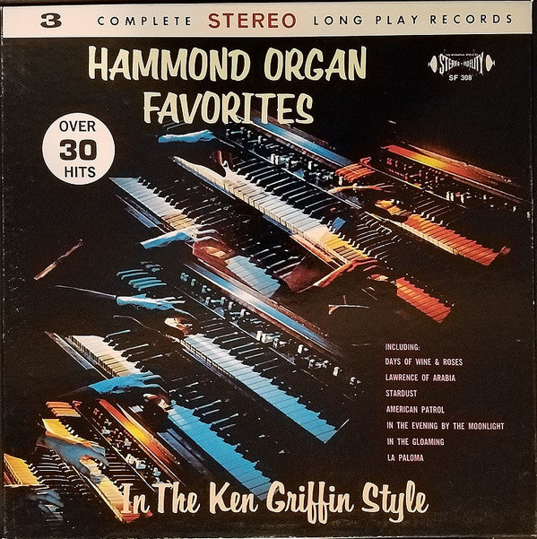 Ashley Tappen - Hammond Organ Favorites In The Ken Griffin Style - LP