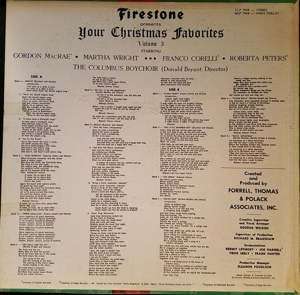 Various - Your Christmas Favorites Volume 3 - LP