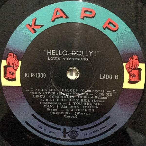 Louis Armstrong Y Su Conjunto* - Hello, Dolly! - LP
