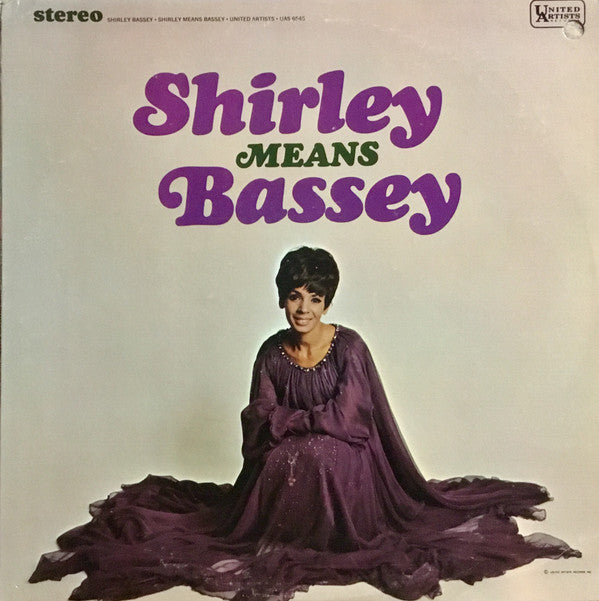 Shirley Bassey - Shirley Means Bassey - LP